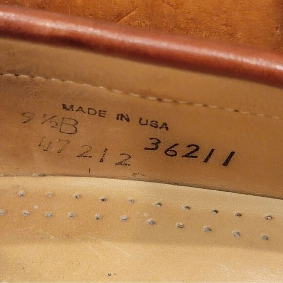 Allen Edmonds Woodstock Loafers Mens Size 9.5 Leather Kiltie - Picture 7 of 8